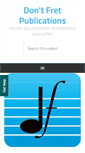 Mobile Screenshot of dontfret.com.au